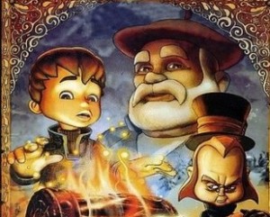 Волшебный огонь / Olentzero y el tronco magico